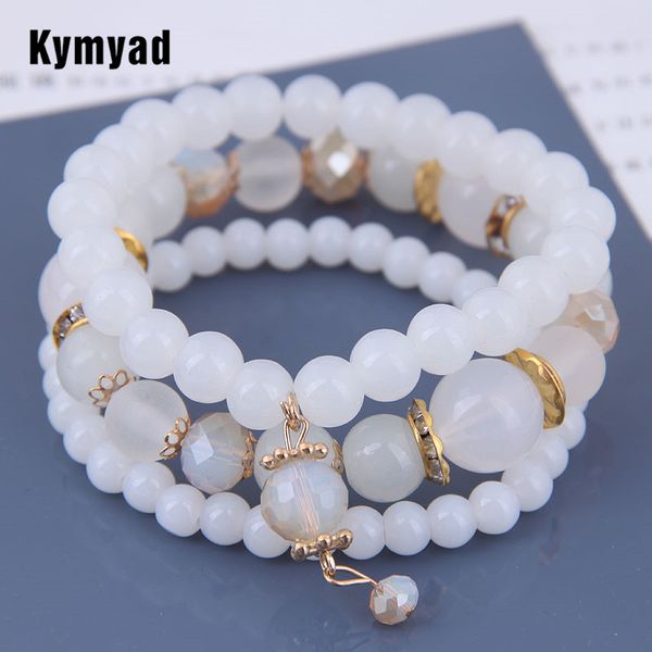 kymyad bohemia bracelet beads stone bracelets for women crystal beaded pendant charm bracelets jewelry multilayer bracelet, Golden;silver
kymyad bohemia bracelet beads stone bracelets for women crystal beaded pendant charm bracelets jewelry multilayer bracelet, Golden;silver