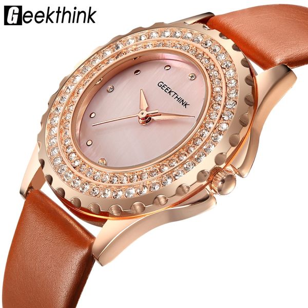 geekthink bling bling luxury quartz watches woman diamond analog leather wrist watch fashion ladies gfit casual dress female, Slivery;brown
geekthink bling bling luxury quartz watches woman diamond analog leather wrist watch fashion ladies gfit casual dress female, Slivery;brown