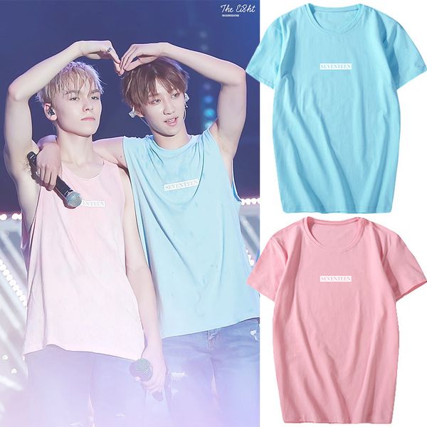 seventeen combination diamond edge concert related products celebrity style should aid dage clothes short sleeve t-shirt summer, White;black
seventeen combination diamond edge concert related products celebrity style should aid dage clothes short sleeve t-shirt summer, White;black