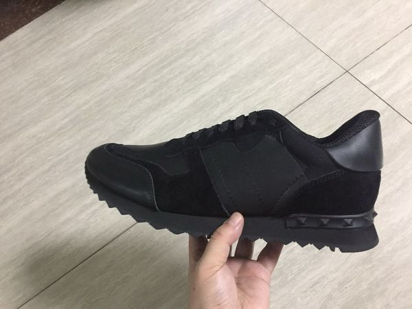 size 35-46 women/men casual shoes camouflage genuine leather lace up couple star shoes rivets flat shoes c13, Black
size 35-46 women/men casual shoes camouflage genuine leather lace up couple star shoes rivets flat shoes c13, Black