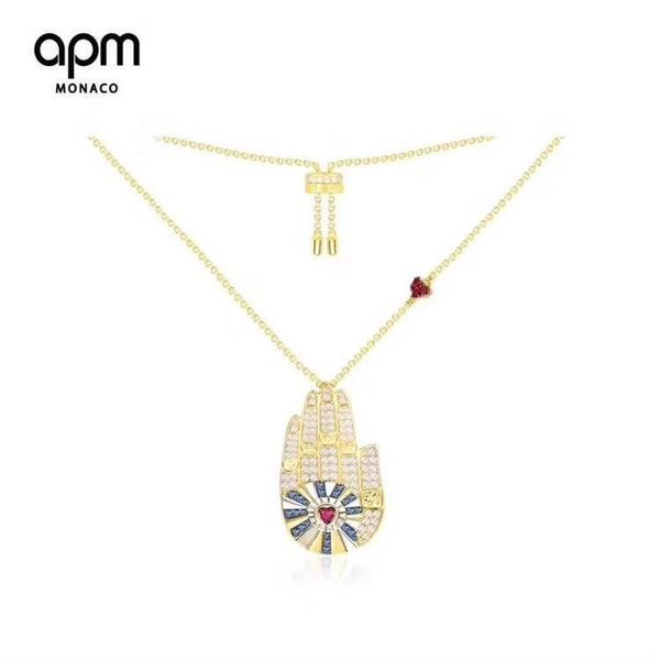 the new women's glamour fashion wild full diamond lucky palm color gold necklace female clavicle chain style goddess series, Silver
the new women's glamour fashion wild full diamond lucky palm color gold necklace female clavicle chain style goddess series, Silver