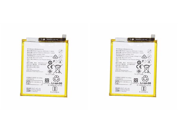 2x 3000mah hb366481ecw battery for huawei p10 lite / p20 lite p smart 5.6 for nova lite g10 was-tl10 was-al00 was-lx1 was-lx1a was-lx
2x 3000mah hb366481ecw battery for huawei p10 lite / p20 lite p smart 5.6 for nova lite g10 was-tl10 was-al00 was-lx1 was-lx1a was-lx