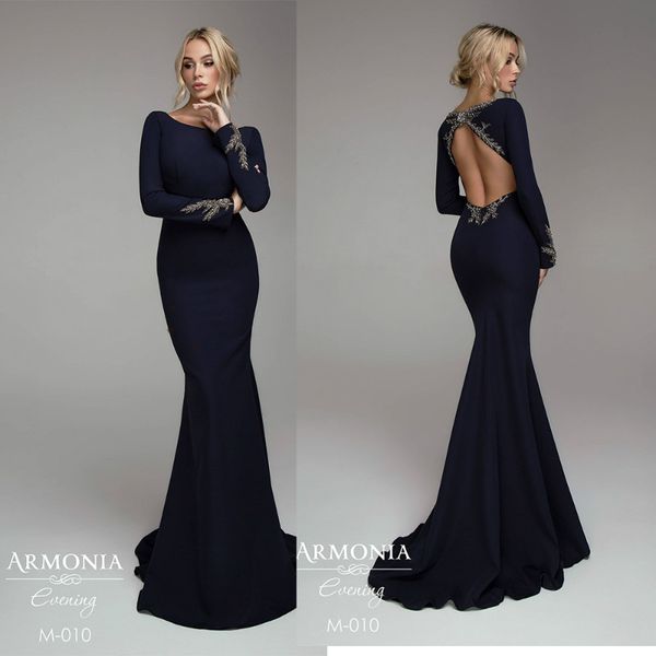 navy blue tmarmonia customized mermaid evening dress jewel long sleeve hollow formal dress lace crystal sequins party bridesmaid gown, Black;red
navy blue tmarmonia customized mermaid evening dress jewel long sleeve hollow formal dress lace crystal sequins party bridesmaid gown, Black;red