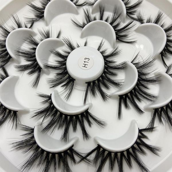 h05 7 pairs long soft silk eyelashes 3d faux mink lashes dramatic volume makeup false eyelash extension
h05 7 pairs long soft silk eyelashes 3d faux mink lashes dramatic volume makeup false eyelash extension