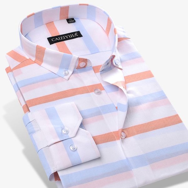 100% cotton men striped dress shirts formal business button-down social men non-iron slim fit casual shirt, White;black
100% cotton men striped dress shirts formal business button-down social men non-iron slim fit casual shirt, White;black