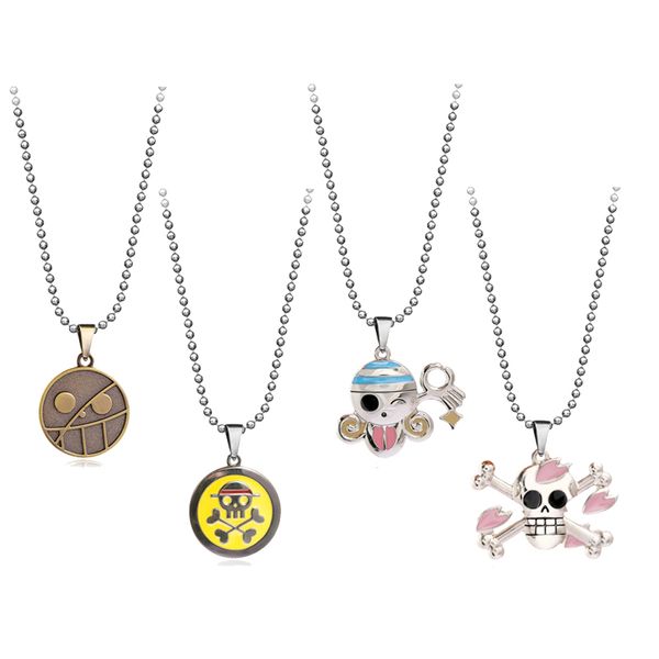 anime one piece necklace monkey d luffy cartoon enamel metal pendant bead chain brook law cosplay choker souvenir koyle, Silver
anime one piece necklace monkey d luffy cartoon enamel metal pendant bead chain brook law cosplay choker souvenir koyle, Silver