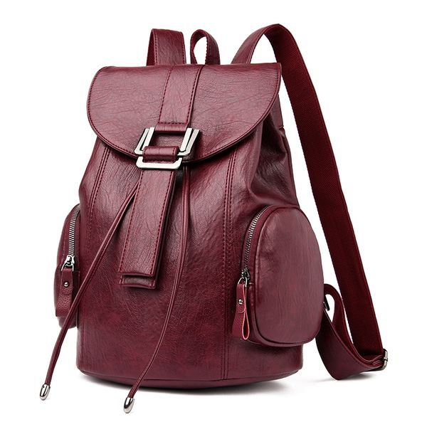 backpack women waterproof female casual bagpack fashion large capacity school bags sturdy black red 
backpack women waterproof female casual bagpack fashion large capacity school bags sturdy black red