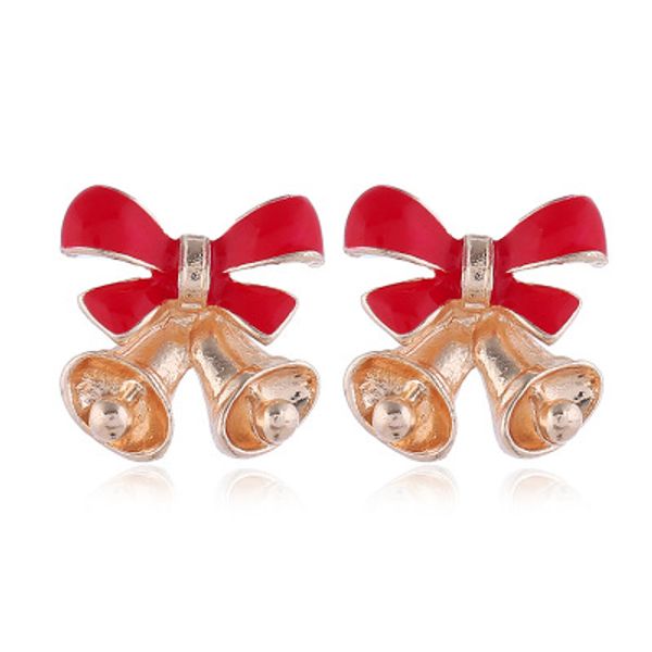2019 new alloy jewelry supply europe and america simple fashion gifts candy color bell christmas earrings, Golden
2019 new alloy jewelry supply europe and america simple fashion gifts candy color bell christmas earrings, Golden