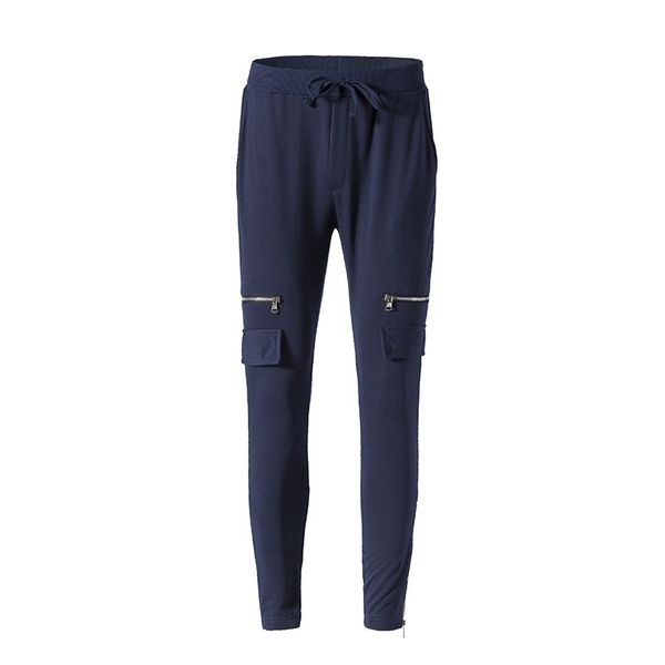 2019 autumn and winter new style multi-zip large with pockets men's casual pants fashion ouma elastic skinny pants men's, Black
2019 autumn and winter new style multi-zip large with pockets men's casual pants fashion ouma elastic skinny pants men's, Black