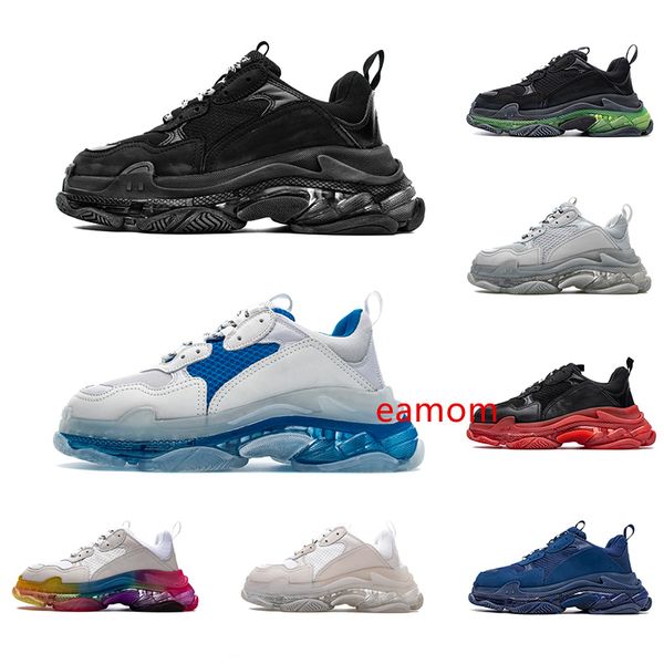 2020 paris 17fw triple s designer casual shoes old dad sneakers bubble soles mens womens sports size 36-45, Black
2020 paris 17fw triple s designer casual shoes old dad sneakers bubble soles mens womens sports size 36-45, Black