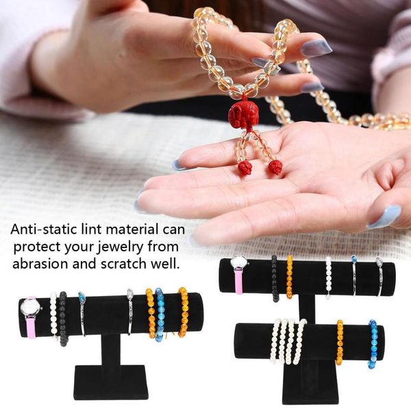 2types 1/2 layers black wood lint jewelry t-bar stand jewellery necklace watch bracelet display organizer rack holder showcase, Black;blue
2types 1/2 layers black wood lint jewelry t-bar stand jewellery necklace watch bracelet display organizer rack holder showcase, Black;blue