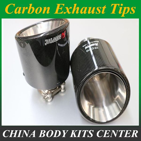 1x 114mm outlet glossy carbon fiber exhaust tip 304 stainless steel universal muffler tips akrapovic exhaust pipe
1x 114mm outlet glossy carbon fiber exhaust tip 304 stainless steel universal muffler tips akrapovic exhaust pipe