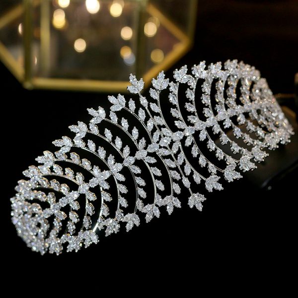 middle eastern classic wedding hair accessories crystal wedding headband bride zircon crown ladies jewelry bride hair, Silver
middle eastern classic wedding hair accessories crystal wedding headband bride zircon crown ladies jewelry bride hair, Silver