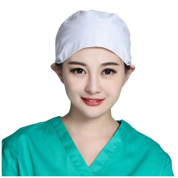 women cotton bandage adjustable scrub cap sweatband bouffant hat men multicolor female #4i14, Black
women cotton bandage adjustable scrub cap sweatband bouffant hat men multicolor female #4i14, Black