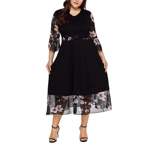 plus size women clothing womens dress 5xl new patchwork loose long dress autumn big sizes women dress plus size long sleeve dresses, Black;gray
plus size women clothing womens dress 5xl new patchwork loose long dress autumn big sizes women dress plus size long sleeve dresses, Black;gray