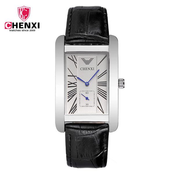 chenxi brand men's watches fashion rectangle watch men leather strap quartz wrist watch casual men watches reloj hombre 2018, Slivery;brown
chenxi brand men's watches fashion rectangle watch men leather strap quartz wrist watch casual men watches reloj hombre 2018, Slivery;brown