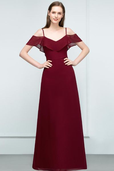 in stock burgundy ruffle long evening dresses backless women party dress off shoulder a line formal dress vestidos novia, White;black
in stock burgundy ruffle long evening dresses backless women party dress off shoulder a line formal dress vestidos novia, White;black