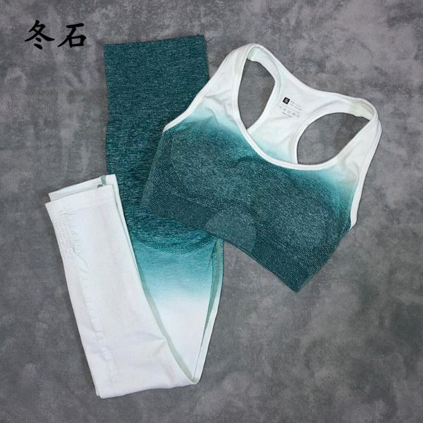 sport outfit for women gym yoga set fitness clothing seamless sport leggings+sports bra tracksuit running wear, White;black
sport outfit for women gym yoga set fitness clothing seamless sport leggings+sports bra tracksuit running wear, White;black