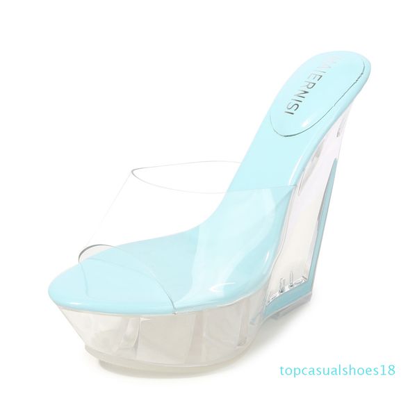 ltarta ultra-high heel cool slippers high transparent slope crystal waterproof platform open-toed sandals women t18, Black
ltarta ultra-high heel cool slippers high transparent slope crystal waterproof platform open-toed sandals women t18, Black