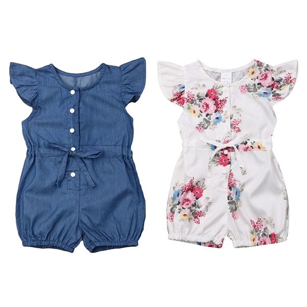 summer children clothing infant baby girl kid romper sleeves belt jumpsuit floral romper outfit belt 1-6year clothes, Blue
summer children clothing infant baby girl kid romper sleeves belt jumpsuit floral romper outfit belt 1-6year clothes, Blue
