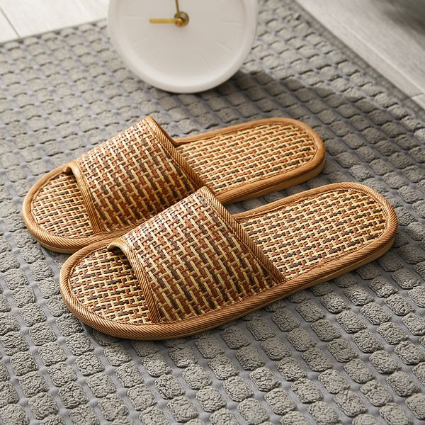 jarycorn new men summer shoes slippers flax weaving breathable non-slip male sandals beach flip flops man indoor slippers slides, Black
jarycorn new men summer shoes slippers flax weaving breathable non-slip male sandals beach flip flops man indoor slippers slides, Black