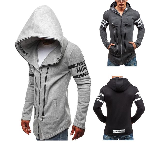 2019 spring/fall men's parka slim fit jacket collar coat men's casual jacket hoodie, Black
2019 spring/fall men's parka slim fit jacket collar coat men's casual jacket hoodie, Black
