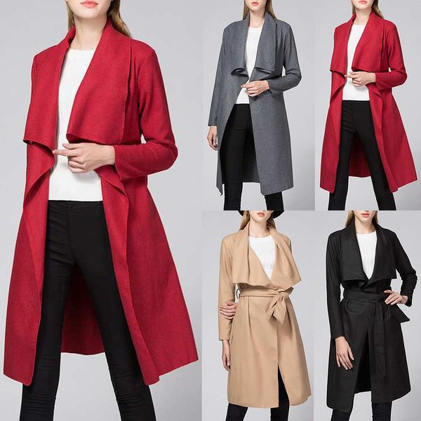 coat women winter lady womens solid color irregular belt coat cardigan outerwear manteau femme abrigos mujer invierno 2019, Black
coat women winter lady womens solid color irregular belt coat cardigan outerwear manteau femme abrigos mujer invierno 2019, Black