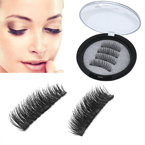 4 pcs/box magnetic eyelashes 3 magnets handmade 3d magnetic lashes natural false eyelashes magnet lashes with gift box makeup accessories
4 pcs/box magnetic eyelashes 3 magnets handmade 3d magnetic lashes natural false eyelashes magnet lashes with gift box makeup accessories
