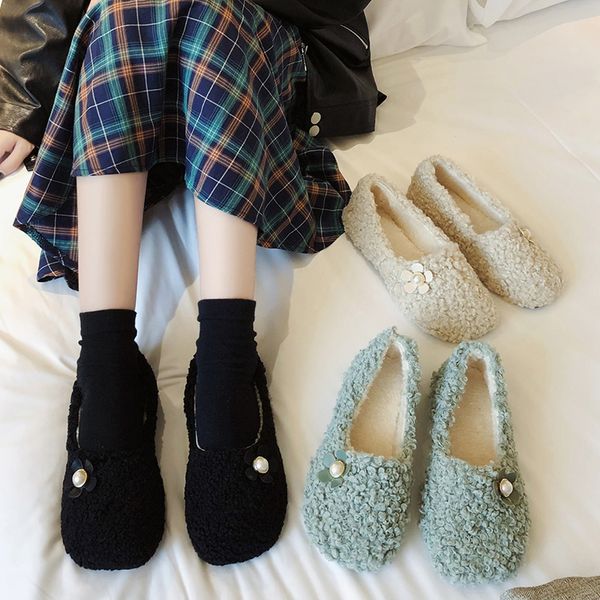 shoes woman flats casual female sneakers all-match slip-on loafers fur women's moccasins round toe autumn modis pearl casual, Black
shoes woman flats casual female sneakers all-match slip-on loafers fur women's moccasins round toe autumn modis pearl casual, Black