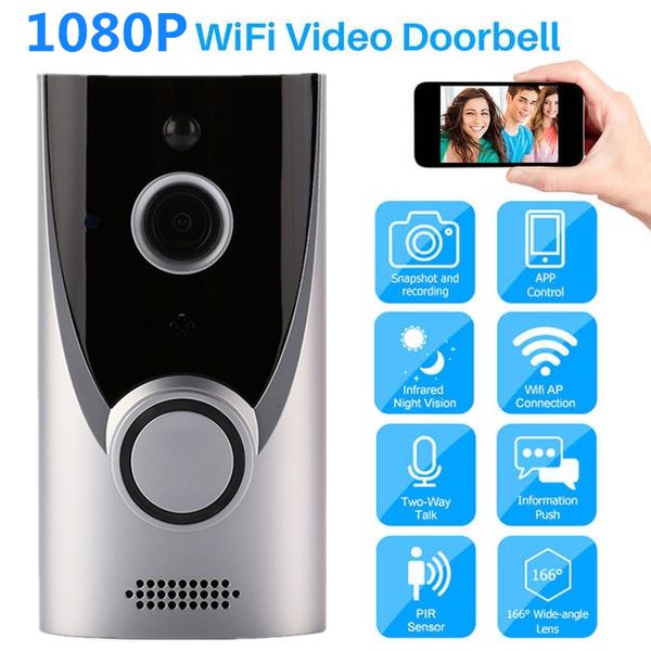 vikewe m16 video doorbell smart wireless wifi security door bell visual recording home monitor night vision intercom door phone car dvr
vikewe m16 video doorbell smart wireless wifi security door bell visual recording home monitor night vision intercom door phone car dvr