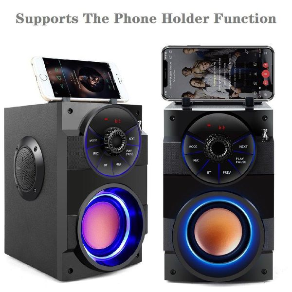 bluetooth speaker portable wireless stereo subwoofer bass big speakers column support fm radio tf aux usb remote control s37
bluetooth speaker portable wireless stereo subwoofer bass big speakers column support fm radio tf aux usb remote control s37