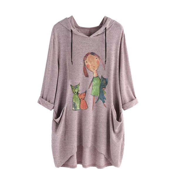 blouse women casual print long sleeves side pocket hooded irregular pluz size shirts tee harajuku camiseta mujer 2019, White
blouse women casual print long sleeves side pocket hooded irregular pluz size shirts tee harajuku camiseta mujer 2019, White
