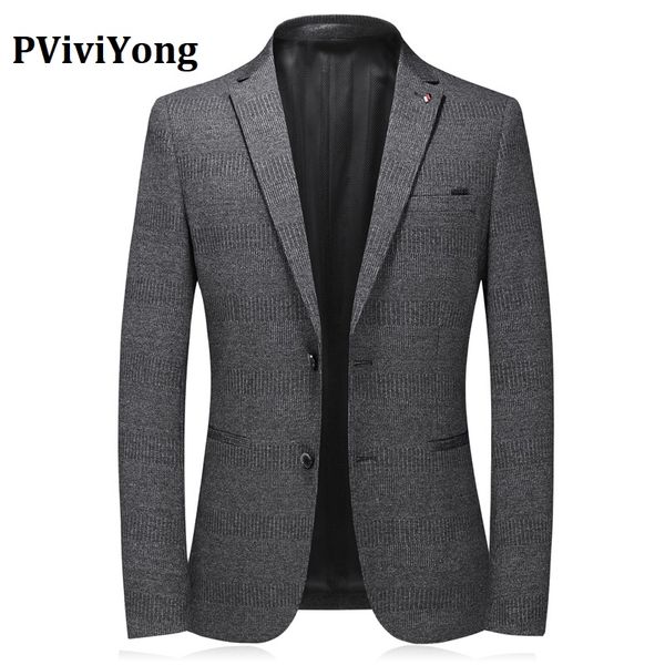 pviviyong brand 2020 leisure business men's suit blazers slim fit dark gray elastic suit jacket men a37, White;black
pviviyong brand 2020 leisure business men's suit blazers slim fit dark gray elastic suit jacket men a37, White;black