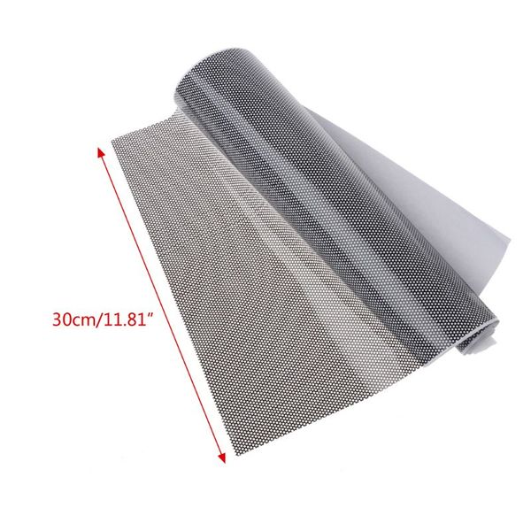 30x106cm tinting perforated mesh film -eye mot legal tint car front rear headlight light bulb x6hf
30x106cm tinting perforated mesh film -eye mot legal tint car front rear headlight light bulb x6hf