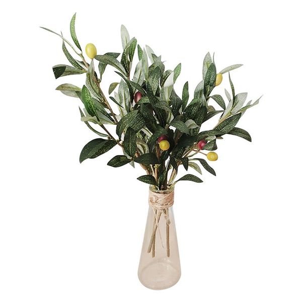 3pcs artificial olive tree branches with olive fruit leaves for home party wedding diy decoration flowers plants wreath
3pcs artificial olive tree branches with olive fruit leaves for home party wedding diy decoration flowers plants wreath