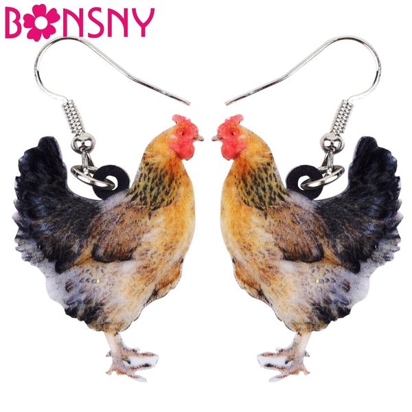 bonsny acrylic elegant chicken hen earrings big long dangle drop farm animal jewelry for girl women ladies teens bulk gift biddy, Silver
bonsny acrylic elegant chicken hen earrings big long dangle drop farm animal jewelry for girl women ladies teens bulk gift biddy, Silver