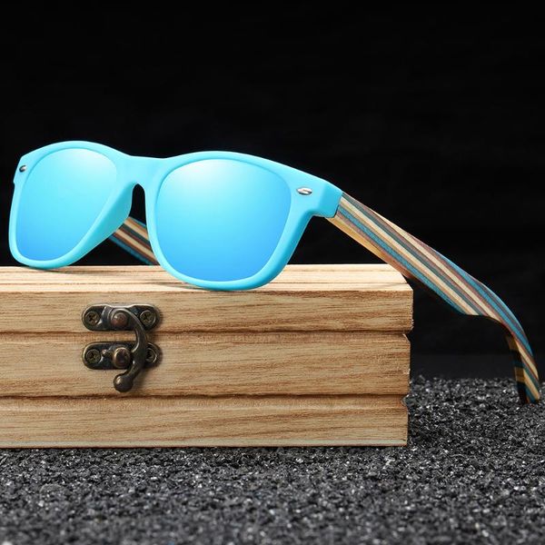 kithdia festival wooden temples kids sunglasses bamboo sun glasses girls boys baby brand sunglasses children oculos, Blue 
kithdia festival wooden temples kids sunglasses bamboo sun glasses girls boys baby brand sunglasses children oculos, Blue