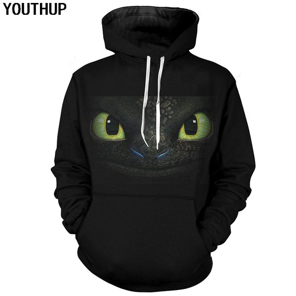 youthup 2019 new 3d hoodies men toothless printed hooded pullovers fashion hip hop coats male cool black hoodies
youthup 2019 new 3d hoodies men toothless printed hooded pullovers fashion hip hop coats male cool black hoodies