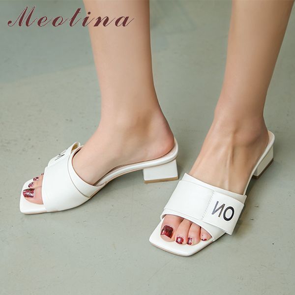 meotina women shoes summer slippers fashion block heel shoes casual open toe slides female sandals white black large size 33-43
meotina women shoes summer slippers fashion block heel shoes casual open toe slides female sandals white black large size 33-43