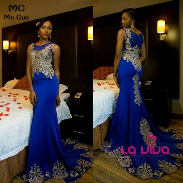 royer blue sheer lace prom dresses with appliques mermaid evening gown sleeveless tulle prom dress for women custom made, White;black
royer blue sheer lace prom dresses with appliques mermaid evening gown sleeveless tulle prom dress for women custom made, White;black
