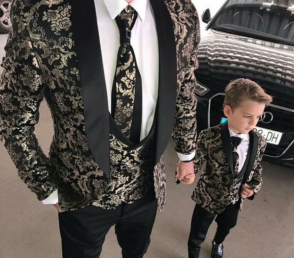 floral pattern groom wear slim fit shawl lapel mens formal prom party tuxedos man blazer suit (jacket+vest+pants), Black;gray
floral pattern groom wear slim fit shawl lapel mens formal prom party tuxedos man blazer suit (jacket+vest+pants), Black;gray