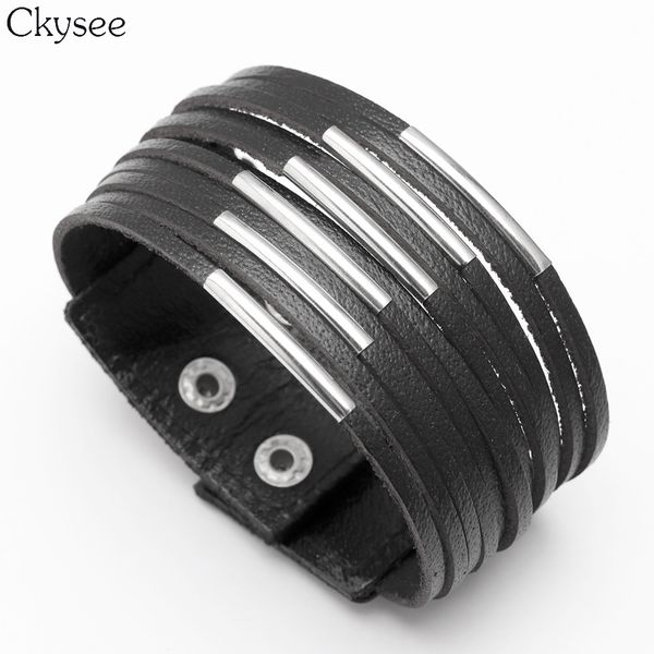 ckysee fashion bohemian leather bracelets for women metal charm wrap multilayer wide bracelet bangles female jewelry, Golden;silver
ckysee fashion bohemian leather bracelets for women metal charm wrap multilayer wide bracelet bangles female jewelry, Golden;silver