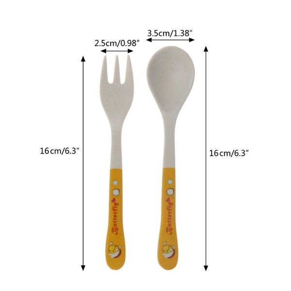 2pcs / set бамбуковые волокна защиты окружающей среды творческий cute ложка вилка подарка детей посуда для младенцев ложка вилка
2pcs / set бамбуковые волокна защиты окружающей среды творческий cute ложка вилка подарка детей посуда для младенцев ложка вилка