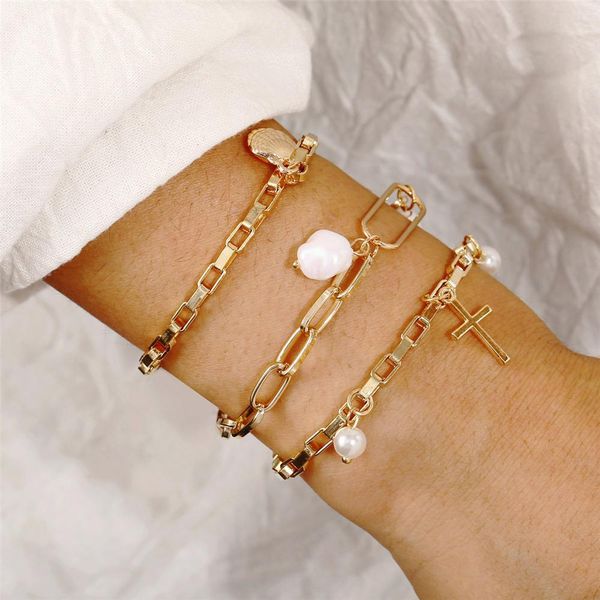 new vintage gold silver shell поддельного pearl крест кулон мода браслеты для женщин boho многослойности браслета ювелирных изделий, Black
new vintage gold silver shell поддельного pearl крест кулон мода браслеты для женщин boho многослойности браслета ювелирных изделий, Black