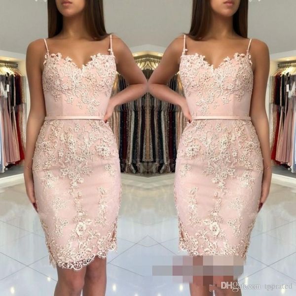 pink short homecoming dresses spaghetti straps lace button back graduation dresses cocktail party dresses vestidos de fiesta de coctel, Black
pink short homecoming dresses spaghetti straps lace button back graduation dresses cocktail party dresses vestidos de fiesta de coctel, Black