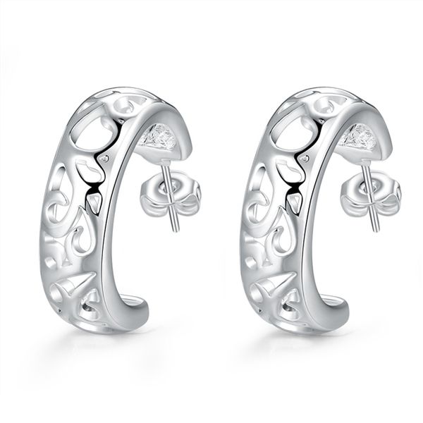 plated sterling silver fashion half circle hollow earrings djse630 size 2.3x0.7cm;women's 925 silver plate stud jewelry earrings, Golden;silver
plated sterling silver fashion half circle hollow earrings djse630 size 2.3x0.7cm;women's 925 silver plate stud jewelry earrings, Golden;silver