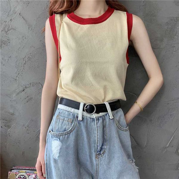 summer 2020 new knit tank casual sleeveless loose vest t shirt women tank vest, White
summer 2020 new knit tank casual sleeveless loose vest t shirt women tank vest, White