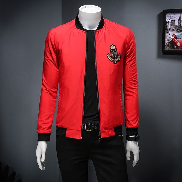 fashion men's jacket 2020 spring new embroidery print jacket baseball collar jacket plus size m-4xl men's outerwear coat men, Black;brown
fashion men's jacket 2020 spring new embroidery print jacket baseball collar jacket plus size m-4xl men's outerwear coat men, Black;brown