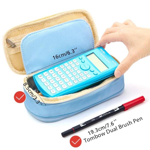 jodimitty large capacity pencil bag makeup pouch durable students stationery bag double zipper oxford fabric pencil storage bags
jodimitty large capacity pencil bag makeup pouch durable students stationery bag double zipper oxford fabric pencil storage bags