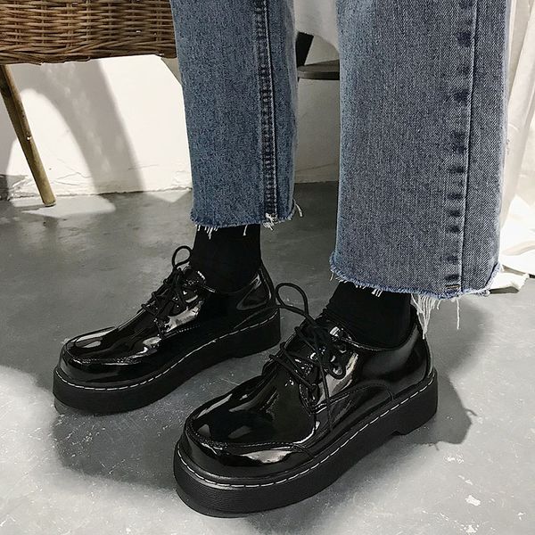 summer shoes ladies oxfords women's modis casual female sneakers british style round toe soft 2020 leather new cute cross, Black
summer shoes ladies oxfords women's modis casual female sneakers british style round toe soft 2020 leather new cute cross, Black